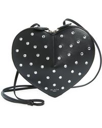 Alaïa - Le Coeur Stud-embellished Cross-body Bag - Lyst