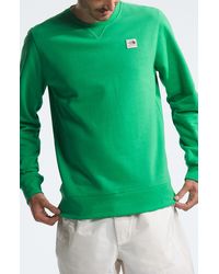 The North Face - Heritage Patch Crewneck Sweatshirt - Lyst
