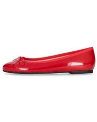 Pretty Ballerinas - Round Toe Patent Ballet Flat - Lyst