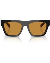 Prada - 55Mm Rectangular Sunglasses - Lyst
