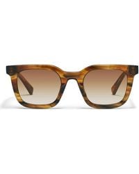Quay - Game Over 49Mm Square Sunglasses - Lyst