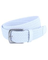 Trafalgar - Riverside Solid Stretch Weave Belt - Lyst