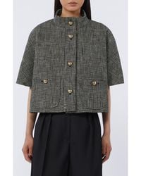 Max Mara - Farneto Alpaca, Wool & Silk Knit Cape - Lyst