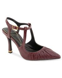 Kenneth Cole - Romi Ruched Pointed Toe Pump - Lyst
