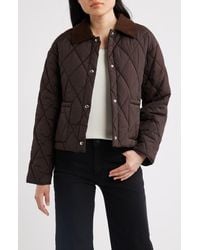 Sam Edelman - Quilted Crop Jacket - Lyst