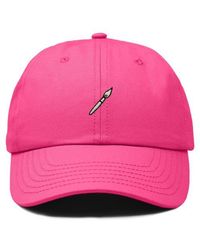 Alix - Paint Brush Dad Cap - Lyst