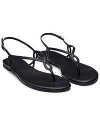 Reformation - Luna Flat Sandal - Lyst