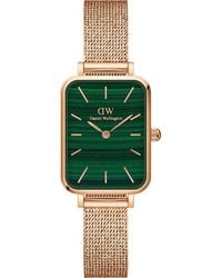 Daniel Wellington - Quadro Melrose Mesh Strap Watch, 20Mm X 26Mm - Lyst