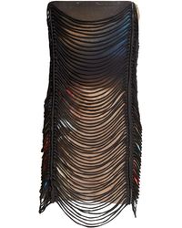 Jean Paul Gaultier - X Shayne Oliver Slashing City Print Strapless Minidress - Lyst