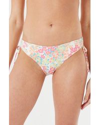 Roxy - Beach Classics Side Tie Hipster Bikini Bottoms - Lyst