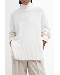Barbour - Serena Knitted Jumper (Cloud) Clothing - Lyst