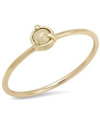 Elliot Young - Claw 14K 3 Prong Stackable Ring - Lyst