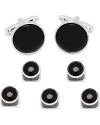 Cufflinks Inc. - Onyx Cuff Links & Studs Set - Lyst