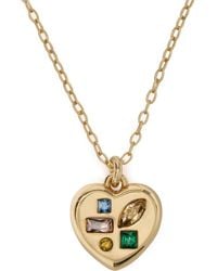 Kate Spade - Self-Love Club Pendant Necklace - Lyst