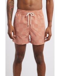 Frescobol Carioca - Sport Copa Check Pattern Swim Trunks - Lyst