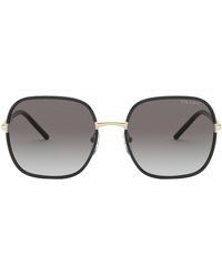 Prada - 58mm Gradient Square Sunglasses - Lyst