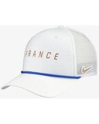 Nike - France National Team Rise Rope Trucker A-Frame Adjustable Hat - Lyst