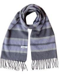 TBCo - Lambswool Geomteric Pattern Oversized Scarf - Lyst