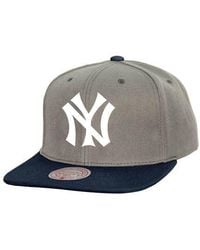 Mitchell & Ness - New York Yankees Cooperstown Collection Basic Flip Snapback Hat - Lyst