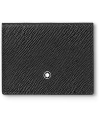 Montblanc - Sartorial Trifold Leather Card Holder - Lyst