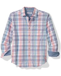 Tommy Bahama - Coastline Plaid Cotton Corduroy Button-up Shirt - Lyst