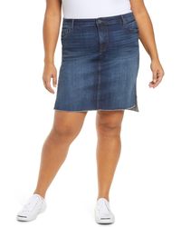 kut from the kloth jean skirt