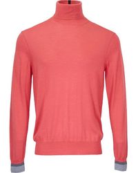 lords of harlech - Ronald Merino Wool Turtleneck Sweater - Lyst