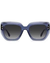 Isabel Marant - 53Mm Gradient Rectangular Sunglasses - Lyst