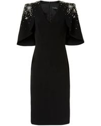 Jenny Packham - Zeya Sequin-Embellished Midi Dress - Lyst