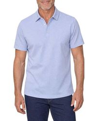 Robert Talbott - Taylor Pique Linen Polo - Lyst