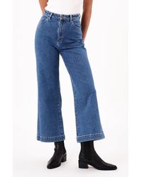 Rolla's - Sailor Scoop Breaker Wide Leg Ankle Jeans - Lyst