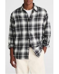 Madewell - Plaid Flannel Button-Up Shirt - Lyst
