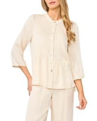 Halogen® - Pintuck Top - Lyst