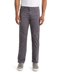 AG Jeans - Everett Commuter Performance Slim Straight Sateen Pants - Lyst