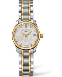 Longines - Master Automatic Diamond Bracelet Watch, 25.5Mm - Lyst