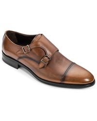 To Boot New York - Hammill Cap Toe Double Monk Strap Shoe - Lyst