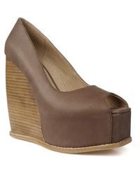 Zigi - Milluh Peep Toe Platform Wedge Sandal - Lyst