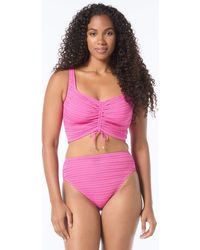 Coco Reef - Elevate Bra Sized Shirred Underwire Bikini Swim Top - Lyst