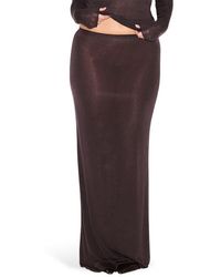 Skims - Sheer Modal Maxi Skirt - Lyst