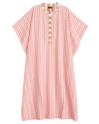 Echo - Cassis Henley Caftan - Lyst