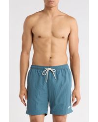 PacSun - Collegiate Solid Swim Trunks - Lyst