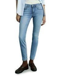 Mango - Low Rise Push-Up Skinny Jeans - Lyst