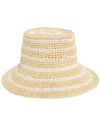 Nordstrom - Stripe Packable Lantern Hat - Lyst