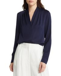 Kobi Halperin - Nellie Stretch Silk Georgette Top - Lyst