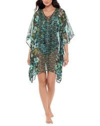 Miraclesuit - Florica Metallic Cover-Up Caftan - Lyst