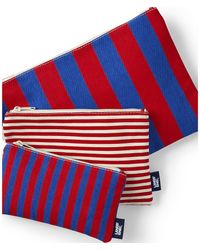 Lands' End - Zip Canvas Pouch 3 Pack - Lyst