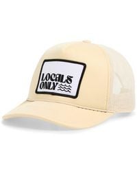 Local Beach - Locals Only Ii Patch Snapback Trucker Hat - Lyst