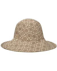 Tory Burch - T Monogram Bucket Hat - Lyst