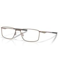 Oakley - 55Mm Rectangle Optical Glasses - Lyst