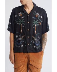 ICECREAM - The Palms Embroidered Camp Shirt - Lyst